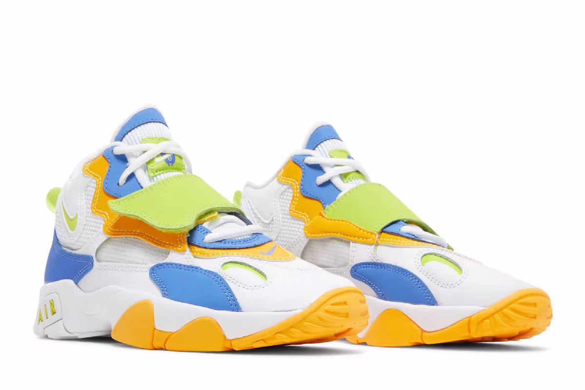 Nike Air Max Speed Turf GS White Multi, view 9