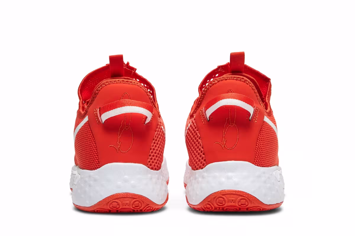 Nike PG 4 TB Team Orange, view 7