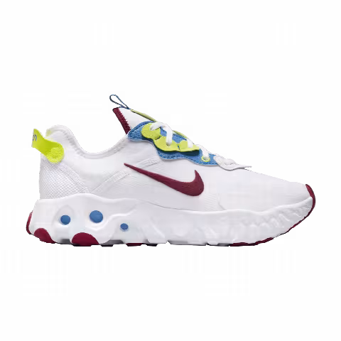 Nike Wmns React Art3mis 'White Rush Maroon Volt'