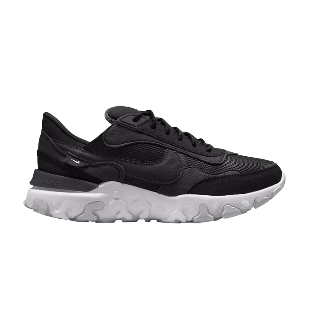 Nike Women's React Revision Black White