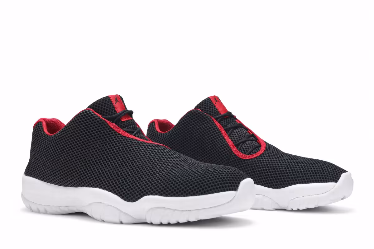 Air Jordan Future Low Black Red, view 9