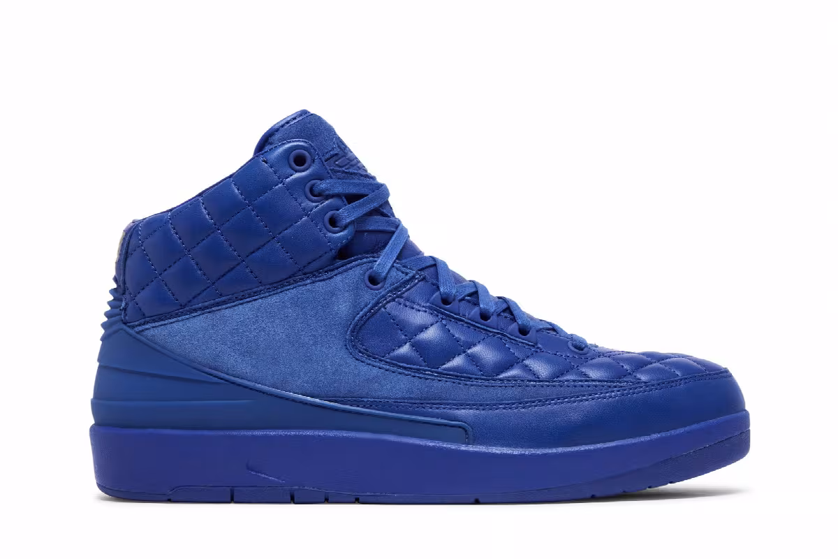 Just Don x Air Jordan 2 Varsity Royal, view 2