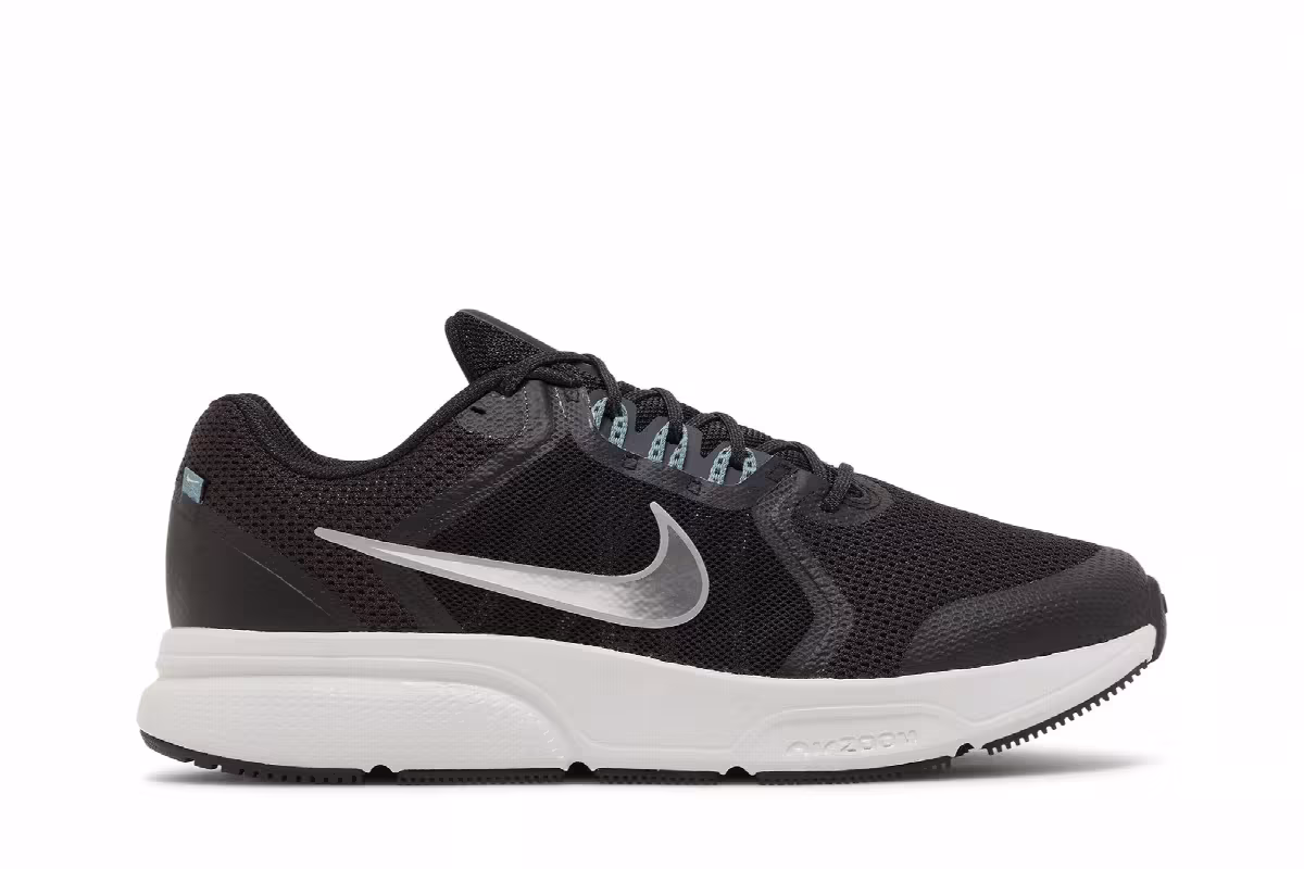 Nike Zoom Span 4 Black Metallic Silver, view 2