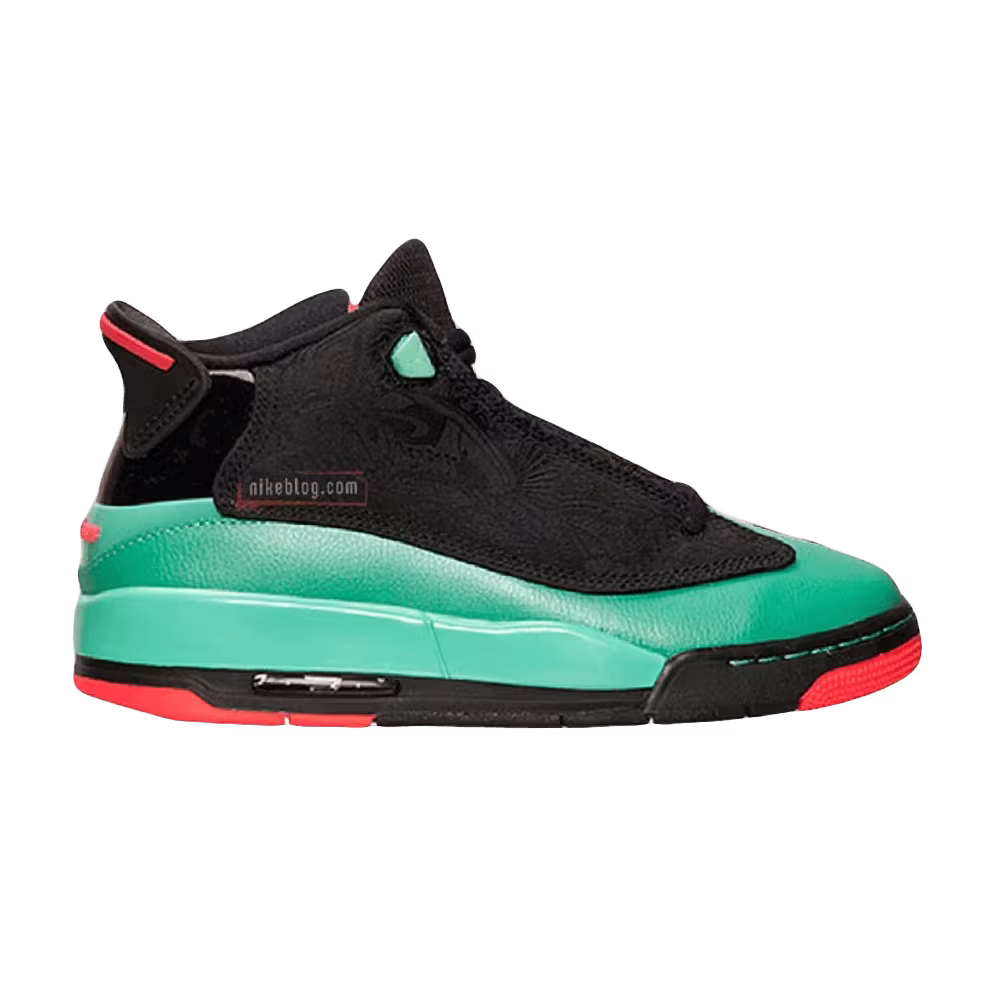 Air Jordan Dub Zero GG Black Infrared Verde