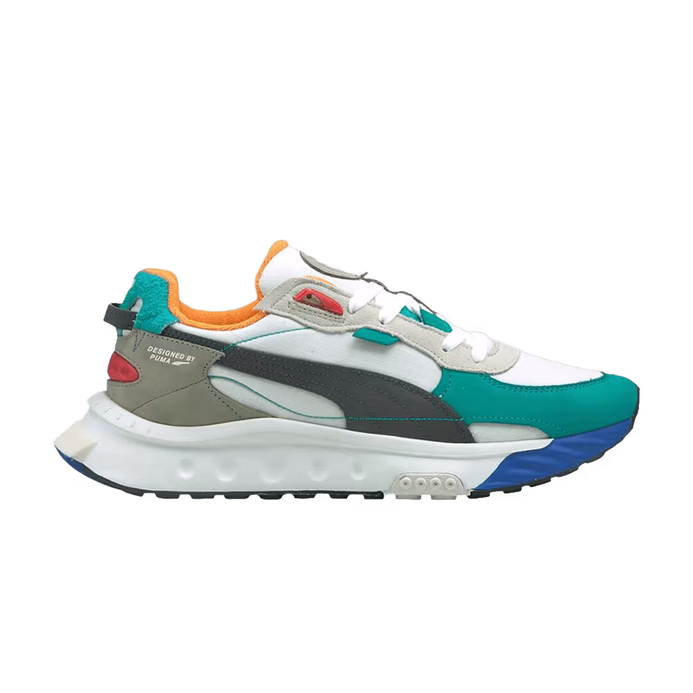 Puma Wild Rider Layers - White Viridian Green