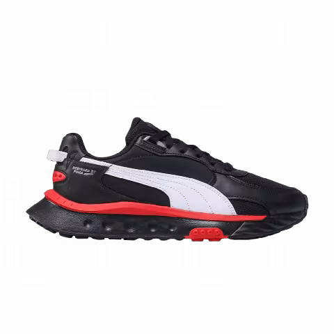 Puma Wild Rider Route 'Black Poppy Red'