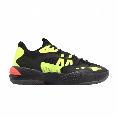 Puma Court Rider 2.0 Glow Stick 'Black Lime Squeeze' Sample