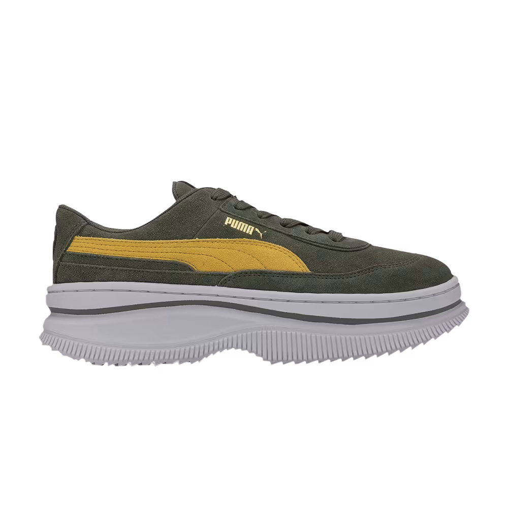 Puma Women's Deva Suede Thyme Lemon