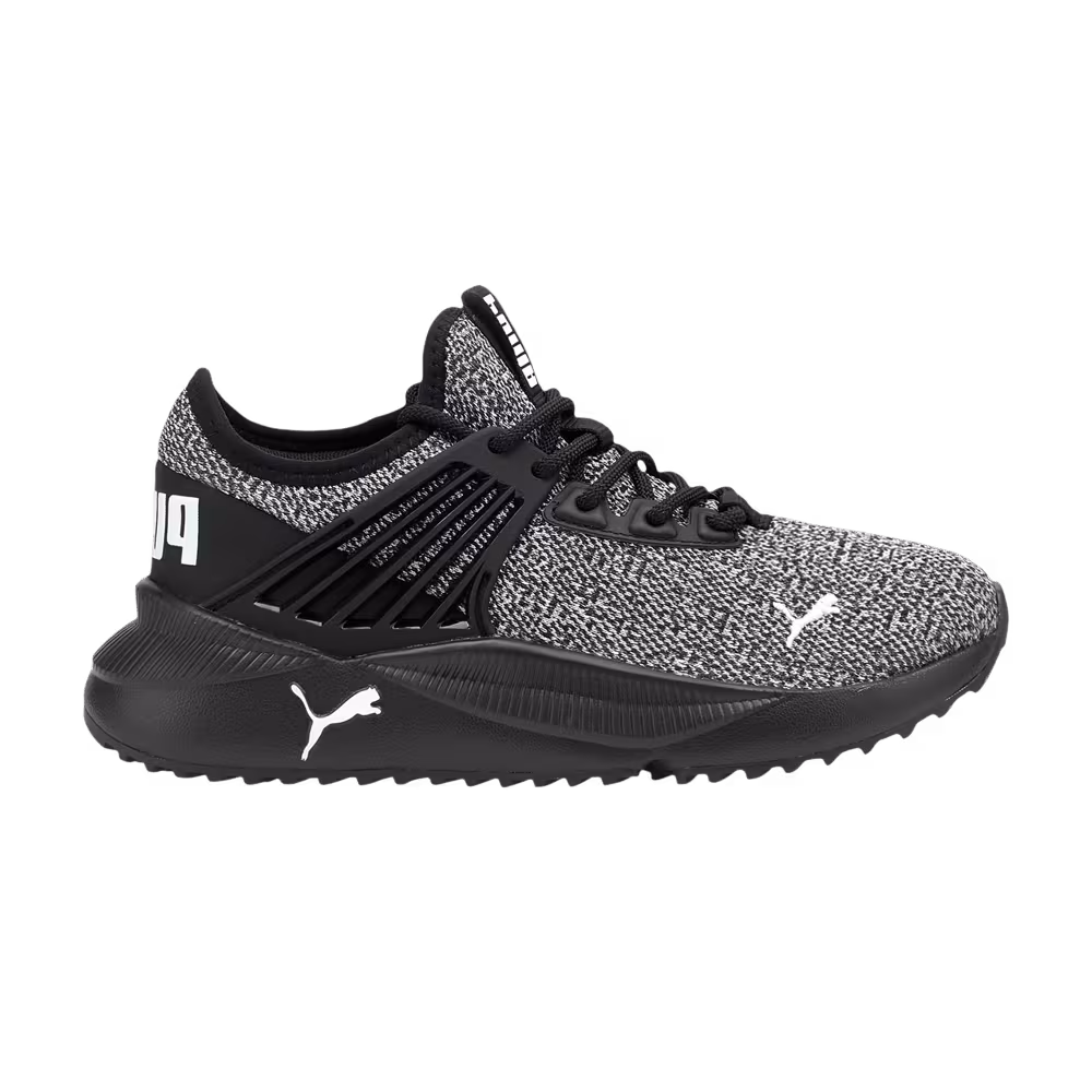 Puma Pacer Future Knit Jr Black White