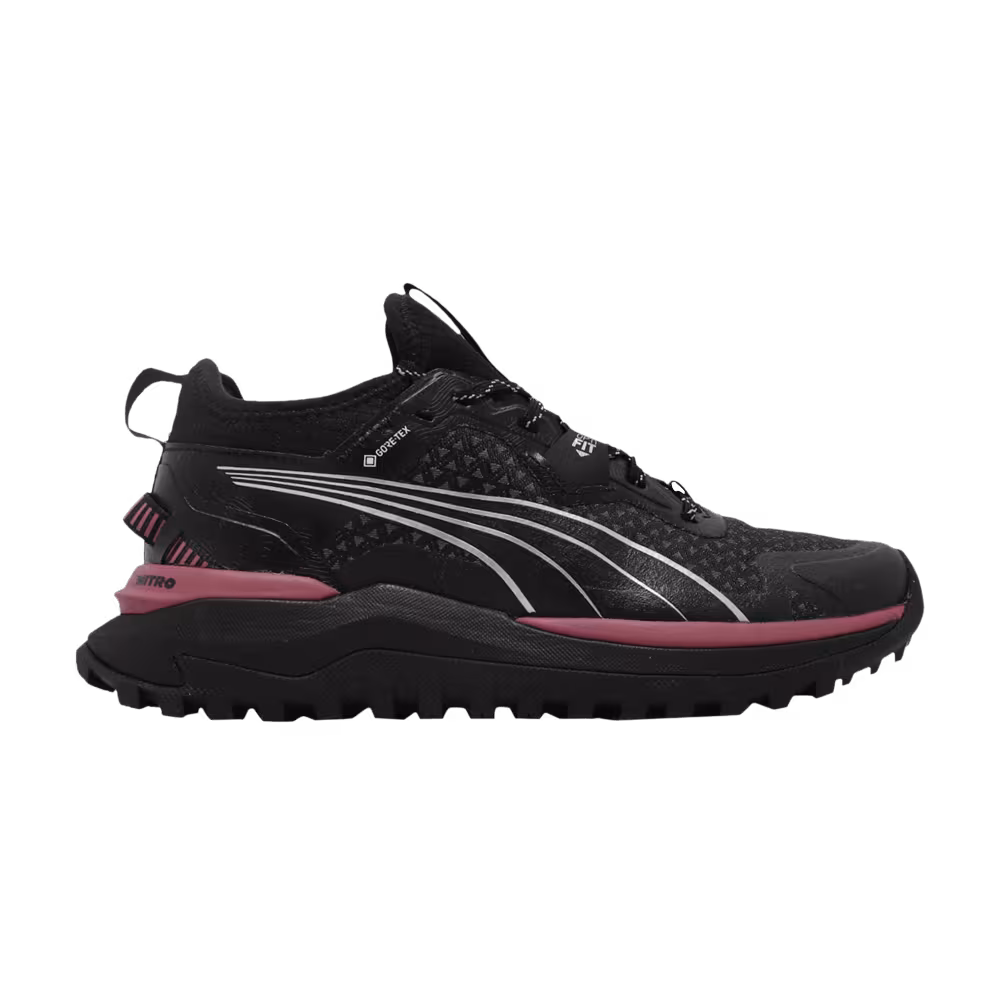Puma Women's Voyage Nitro GTX Black Mauve Wood