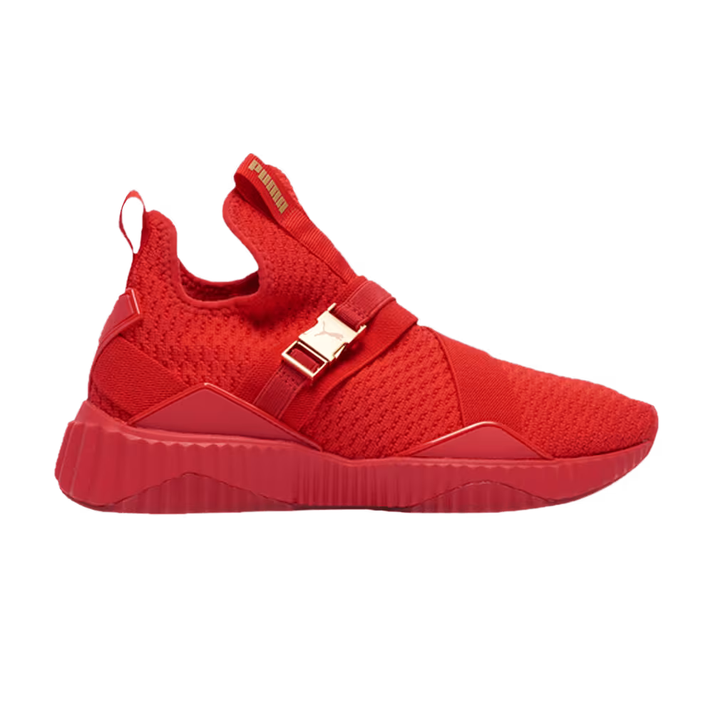 Puma Women's Defy Mid Iced High Risk Red