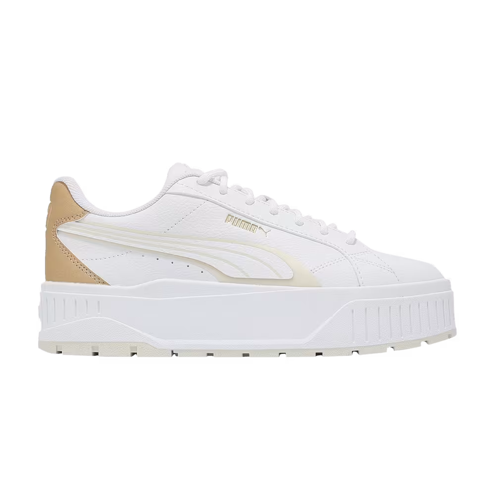 Puma Women's Karmen 2 Aqua Metallic - White Alpine Snow