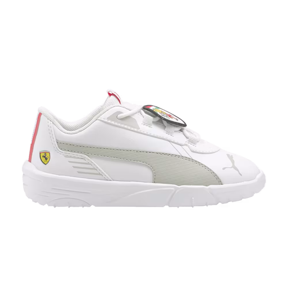 Scuderia Ferrari x Puma R-Cat Machina Jr White Grey