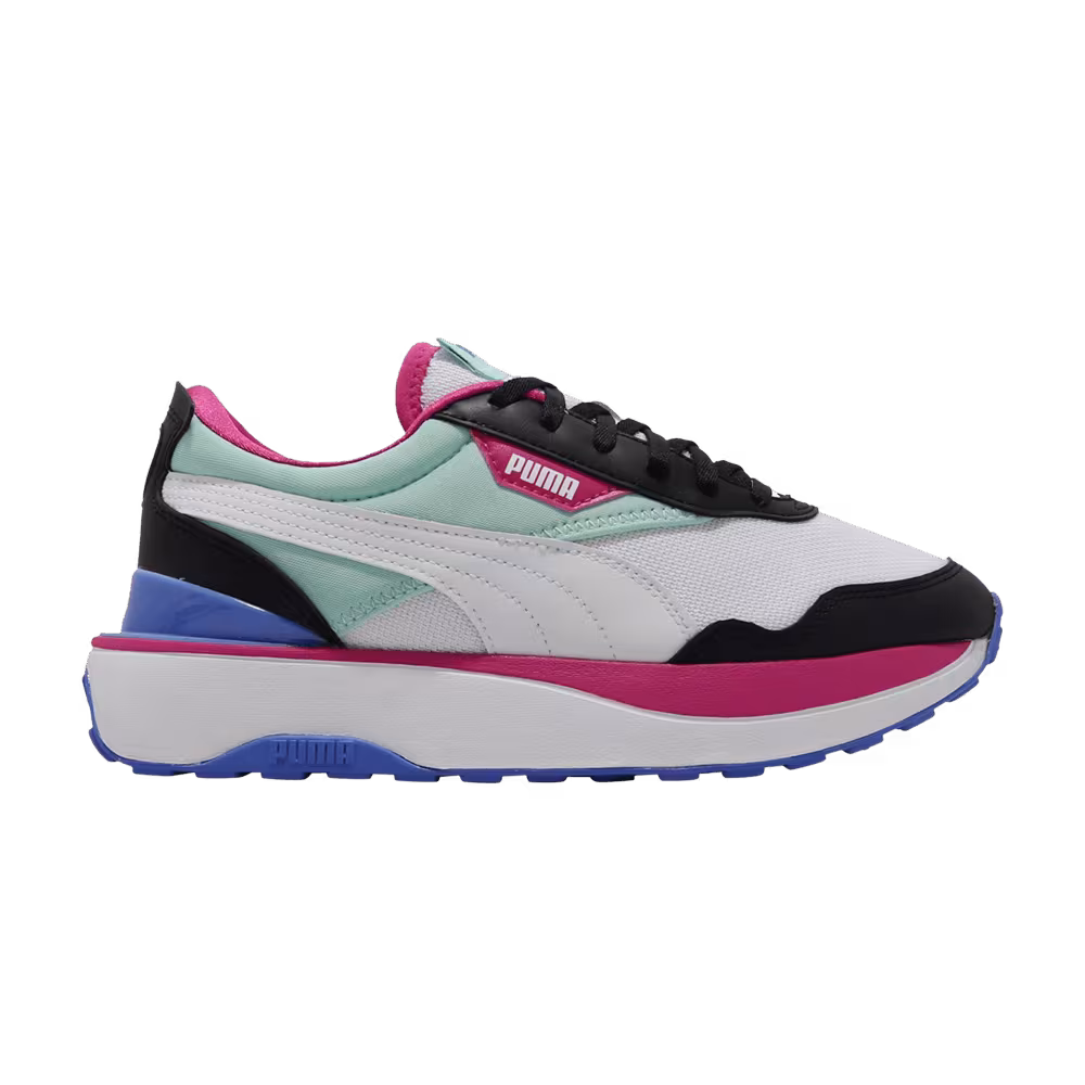Puma Women's Cruise Rider Flair White Eggshell Blue