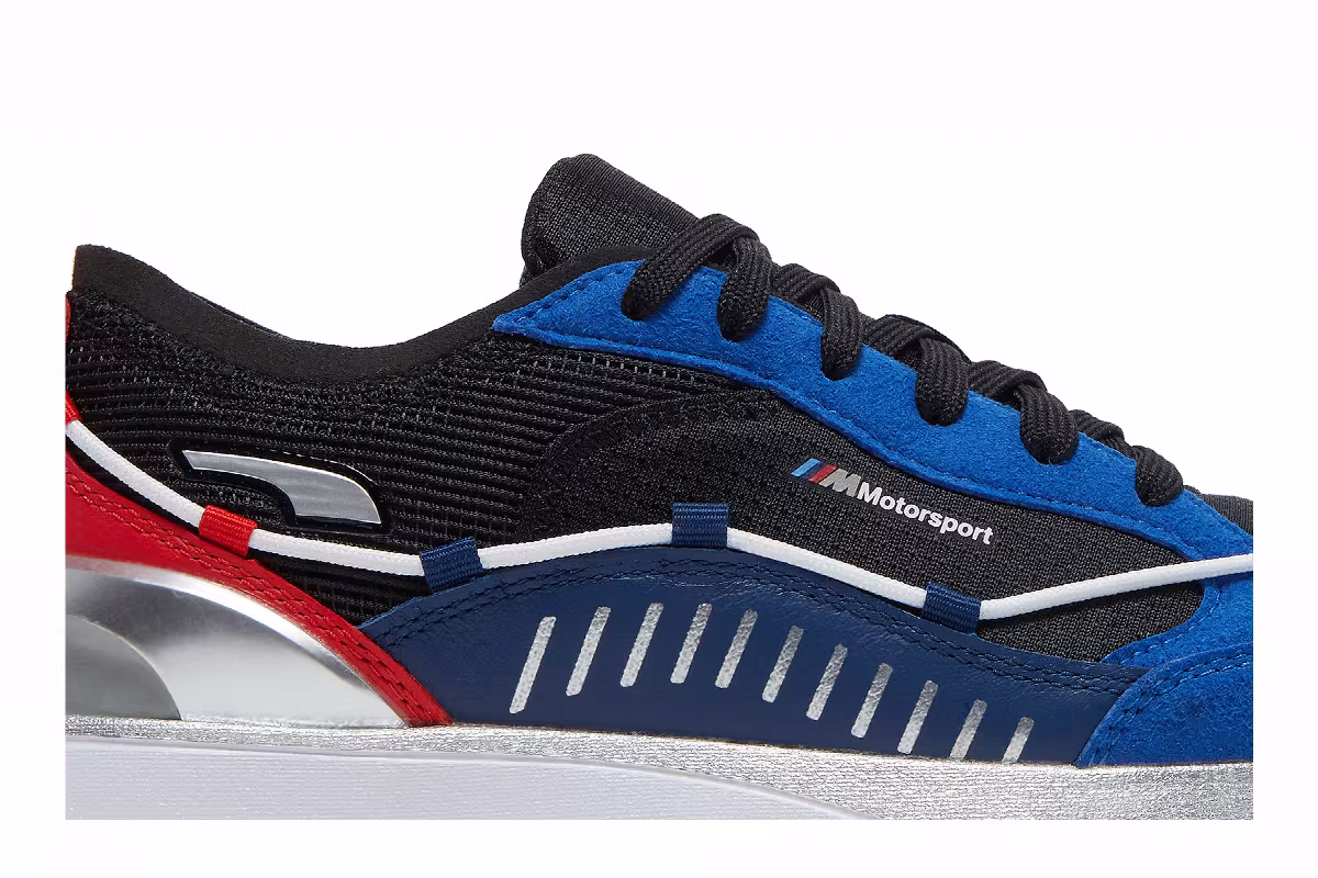 BMW Motorsport x Puma Women's Cruise Rider Black Strong Blue, view 3