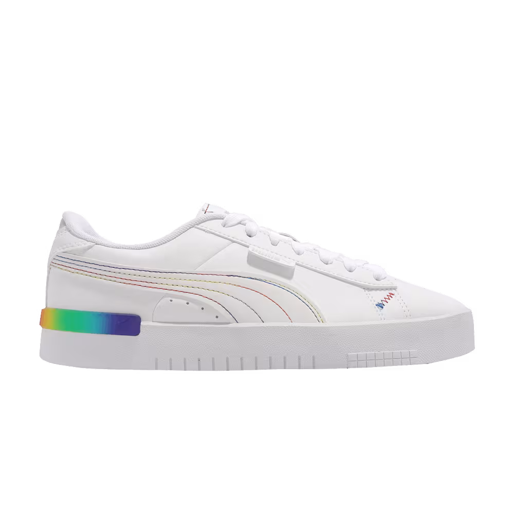 Puma Women's Jada Rainbow Hues - White