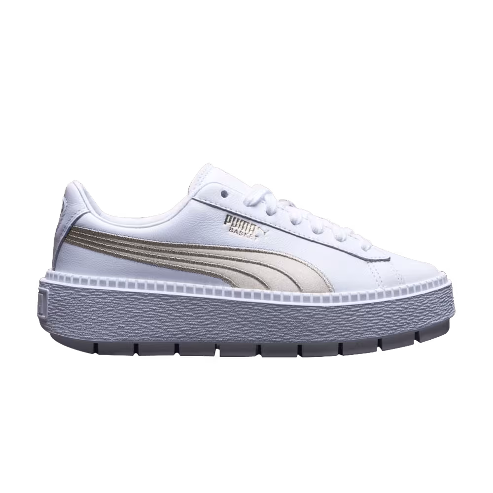 Puma Women's Platform Trace White Varsity
