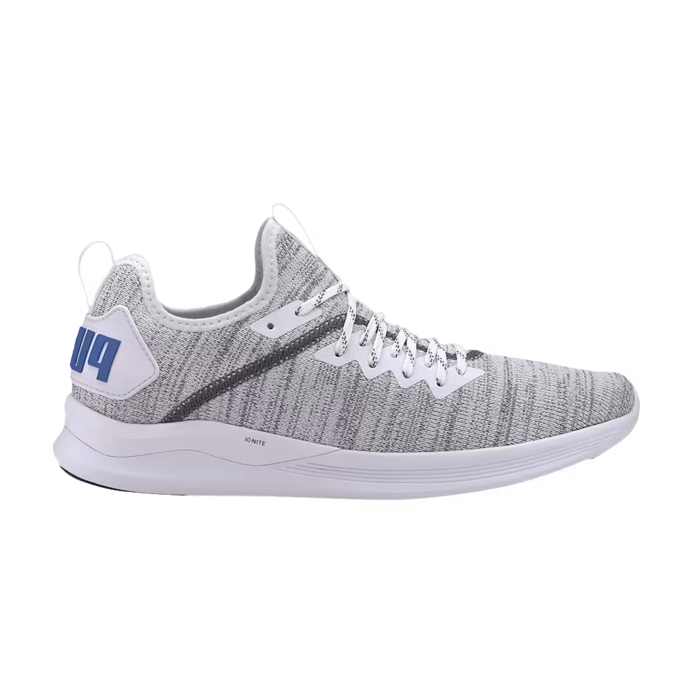 Puma Ignite Flash EvoKNIT White Castlerock