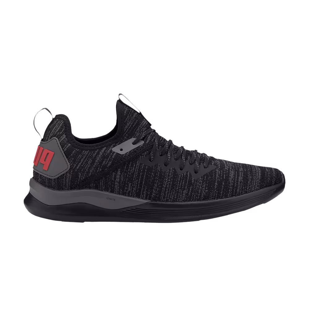 Puma Ignite Flash EvoKNIT Black Castlerock