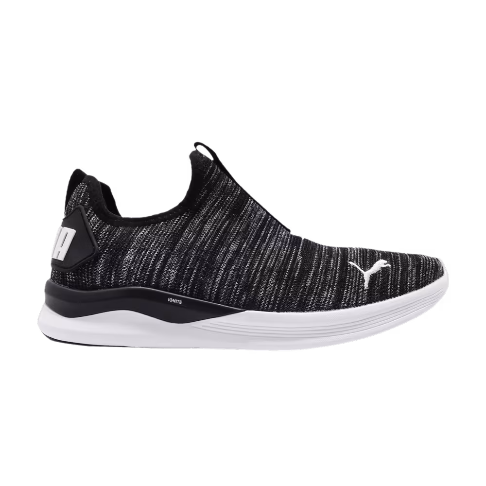 Puma Women's Ignite Flash Summer Slip Black Asphalt