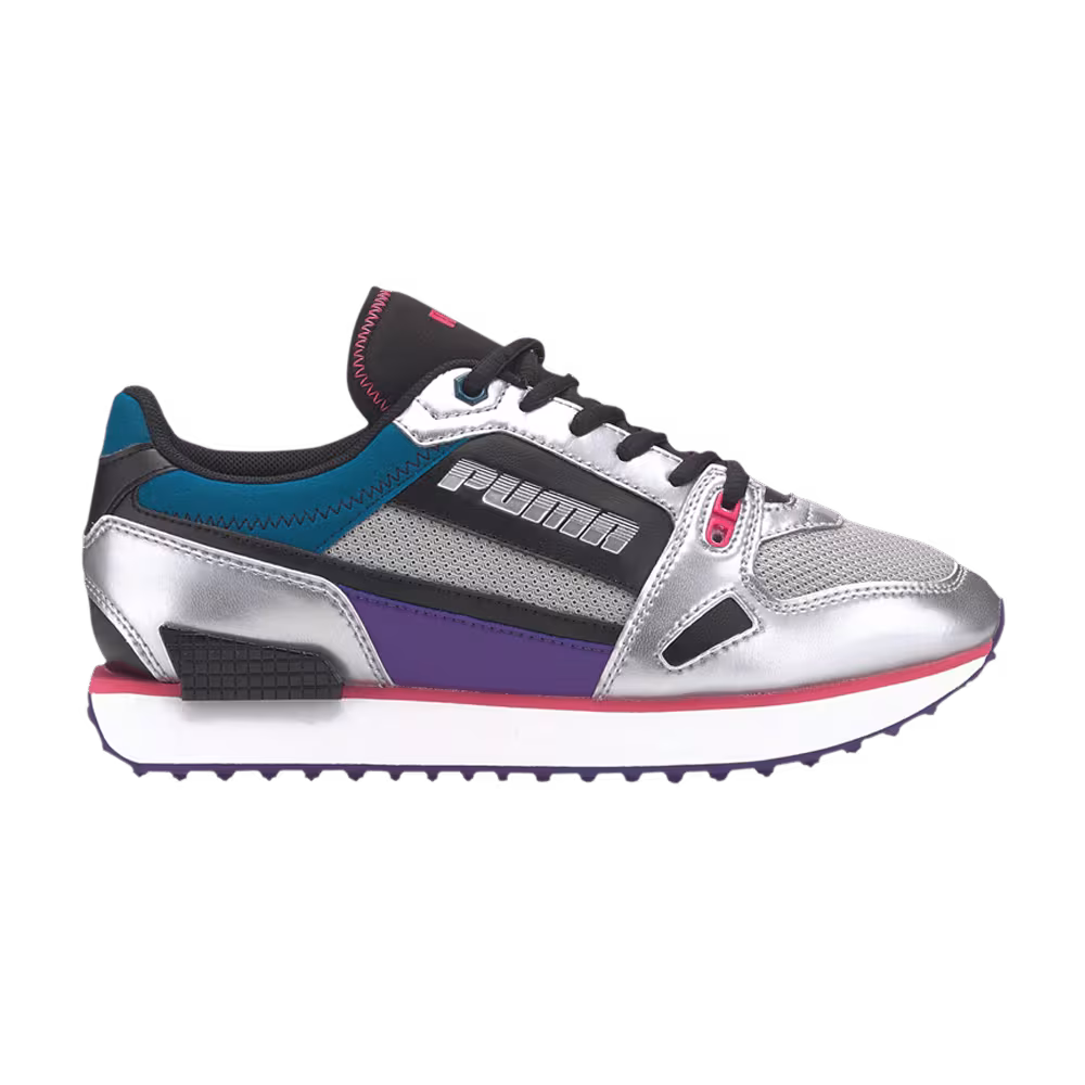Puma Women's Mile Rider Wonder Galaxy - Black Silver