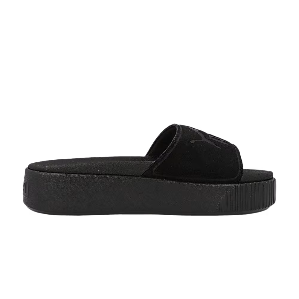 Puma Women's Platform Slide Bold SD Triple Black