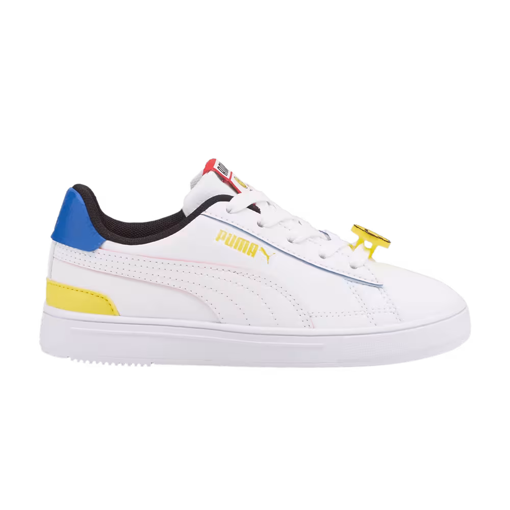 SmileyWorld x Puma Serve Pro Jr White