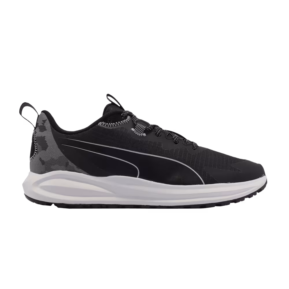 Puma Twitch Runner Trail Winter Black Silver