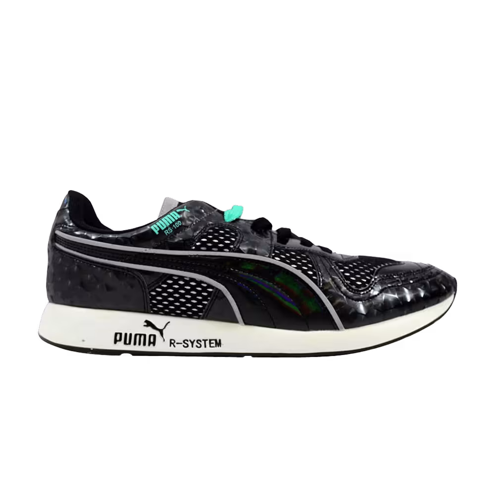 Puma RS-100 OP Lux Black Electric Green