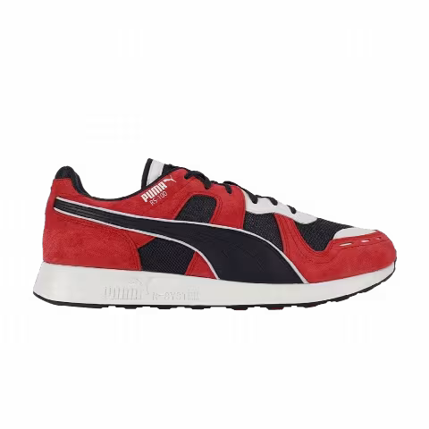Puma RS-100 Nubuck 'Peacoat Red'