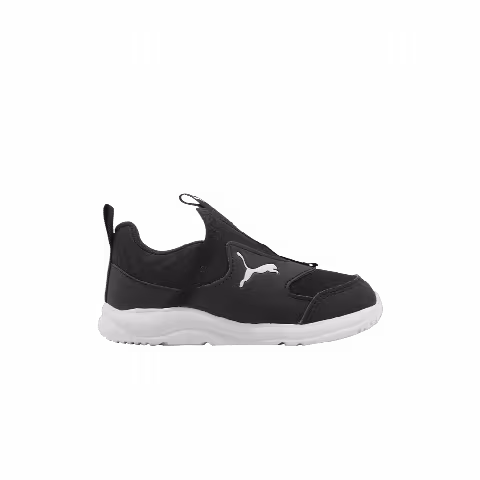 Puma Fun Racer Slip-On Infant 'Black White'
