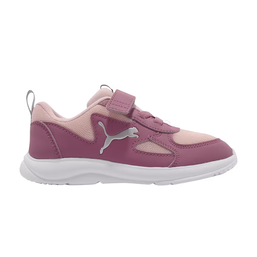 Puma Fun Racer AC Little Kid Lotus Silver