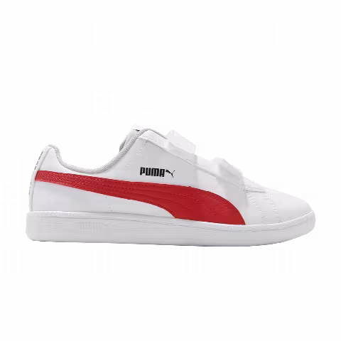 Puma Up V Jr 'White Poppy Red'