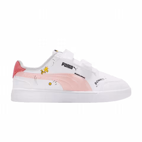 Puma Peanuts x Shuffle Little Kid 'Woodstock - White Apricot'