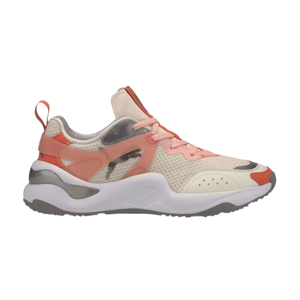Puma Women's Rise Mixed Metallic - White Paprika