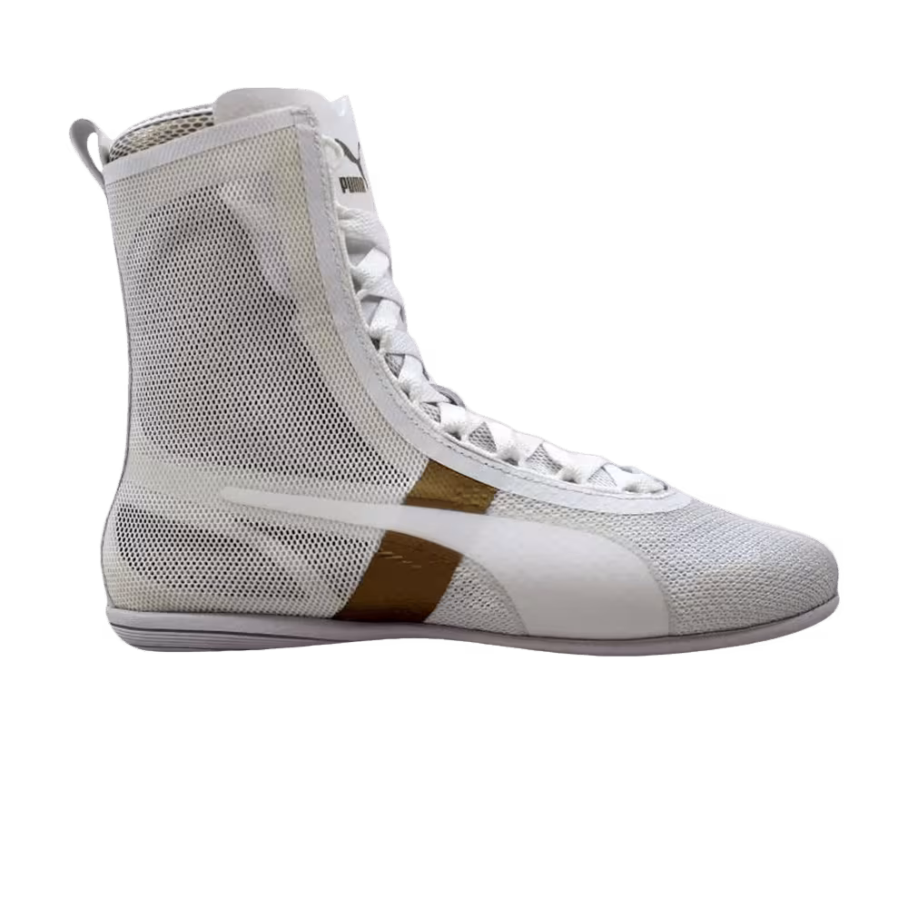 Puma Women's Eskiva Hi EVO White Gold