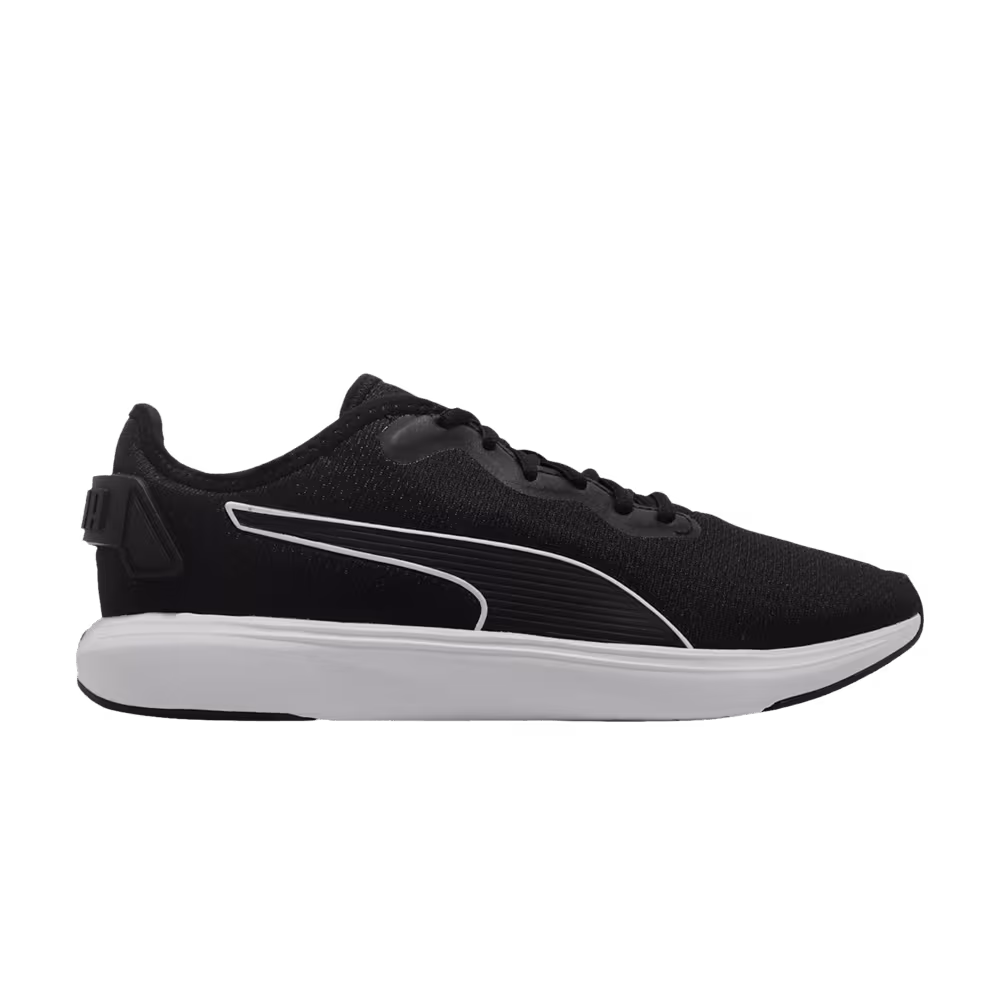 Puma Softride Cruise Black White