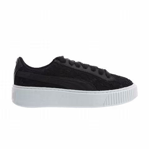 Puma Wmns Basket Platform FO 'Lace - White'