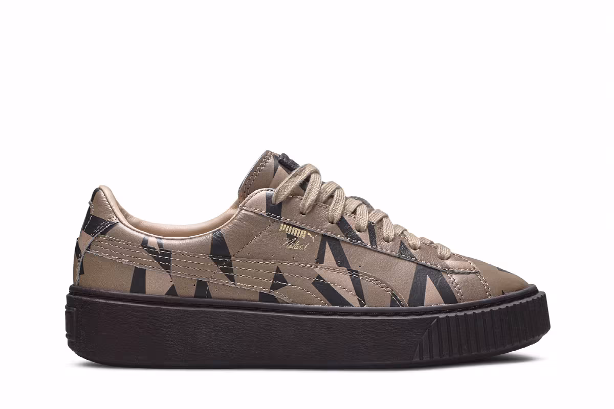 Puma Naturel x Women's Platform Cheetah, view 2