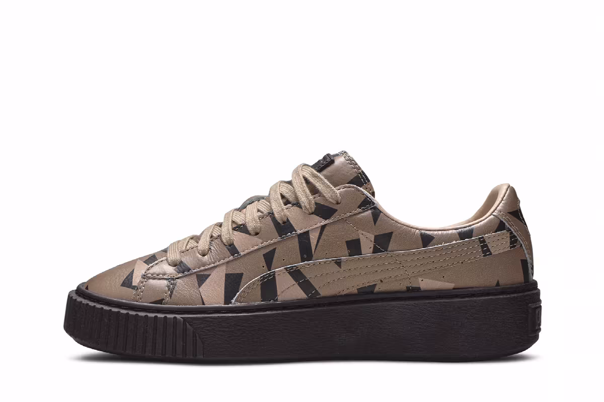 Puma Naturel x Women's Platform Cheetah, view 4