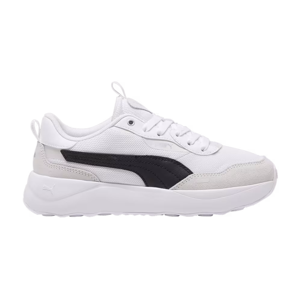 Puma Women's Runtamed Platform White Black