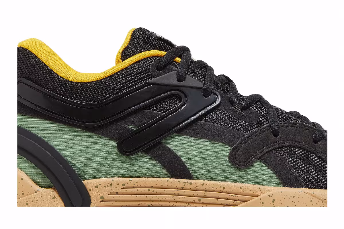 Puma TRC Blaze Court Winter Black Dusty Green Speckled, view 3