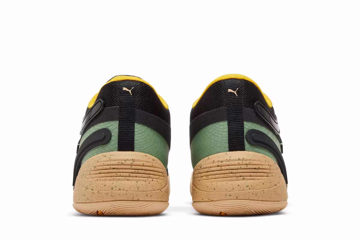 Puma TRC Blaze Court Winter Black Dusty Green Speckled, view 7