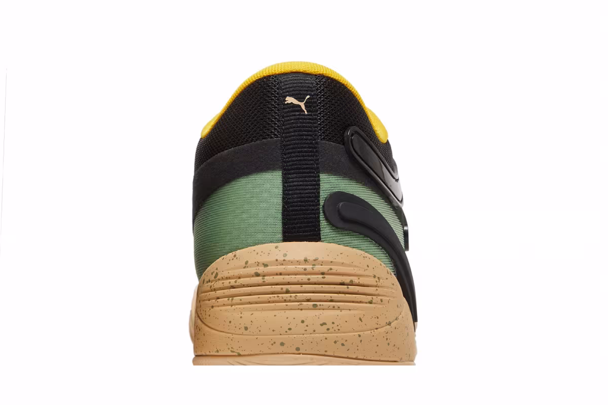 Puma TRC Blaze Court Winter Black Dusty Green Speckled, view 8