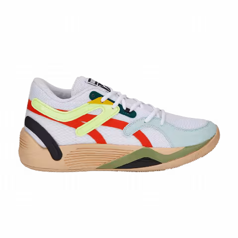 Puma TRC Blaze Court 'White Fluo Yellow Nitro Blue'