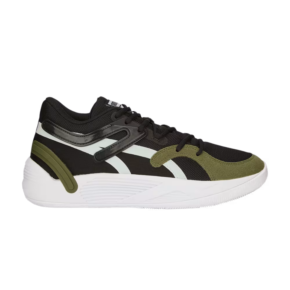 Puma TRC Blaze Court Dark Moss Minty Burst