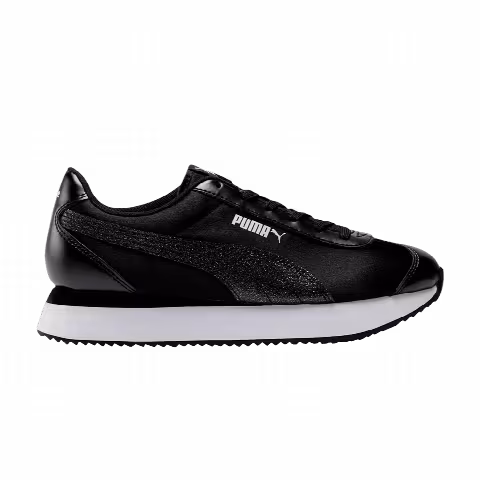 Puma Wmns Turino Stacked 'Black Glitter'