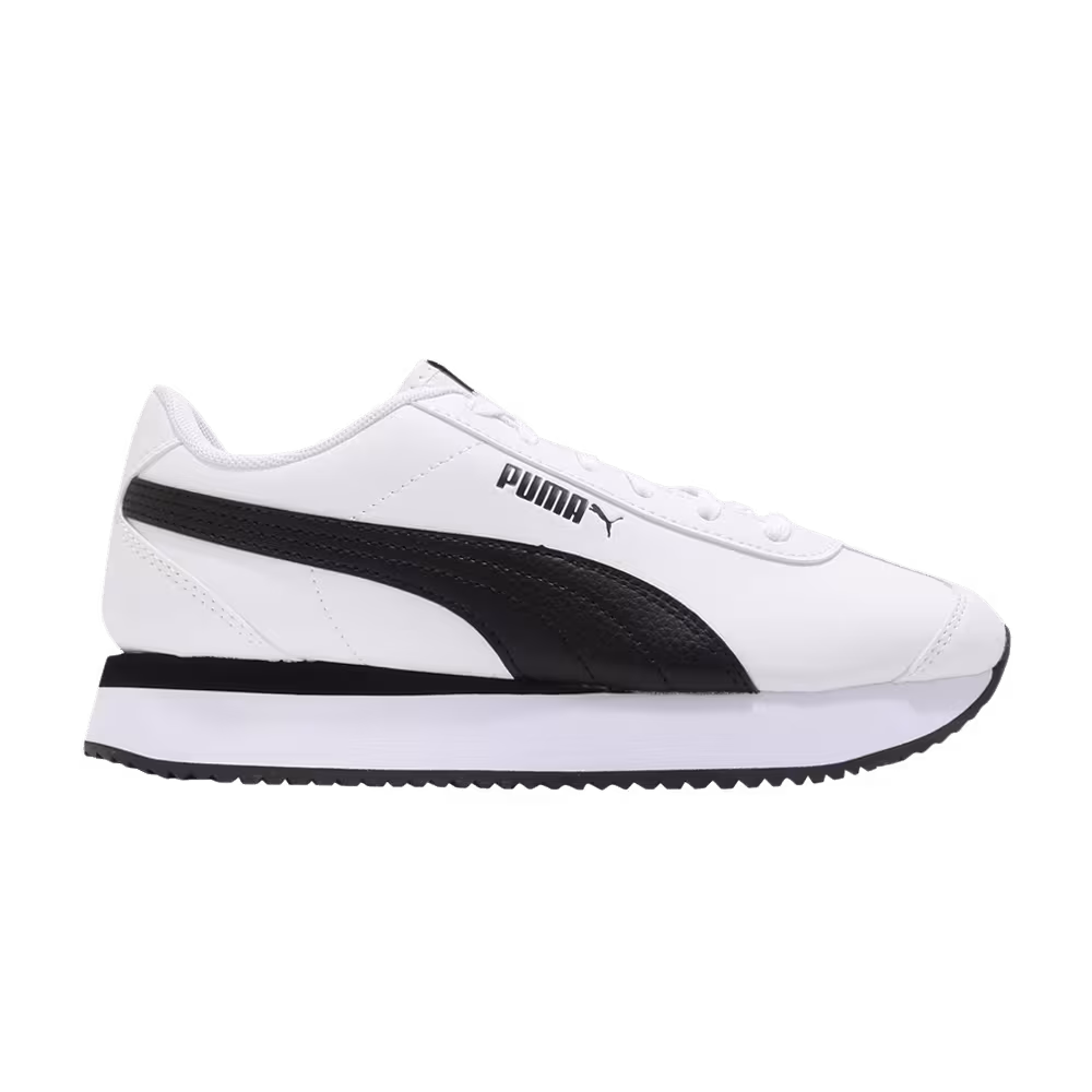 Puma Women's Turin-0 Stacked White Black