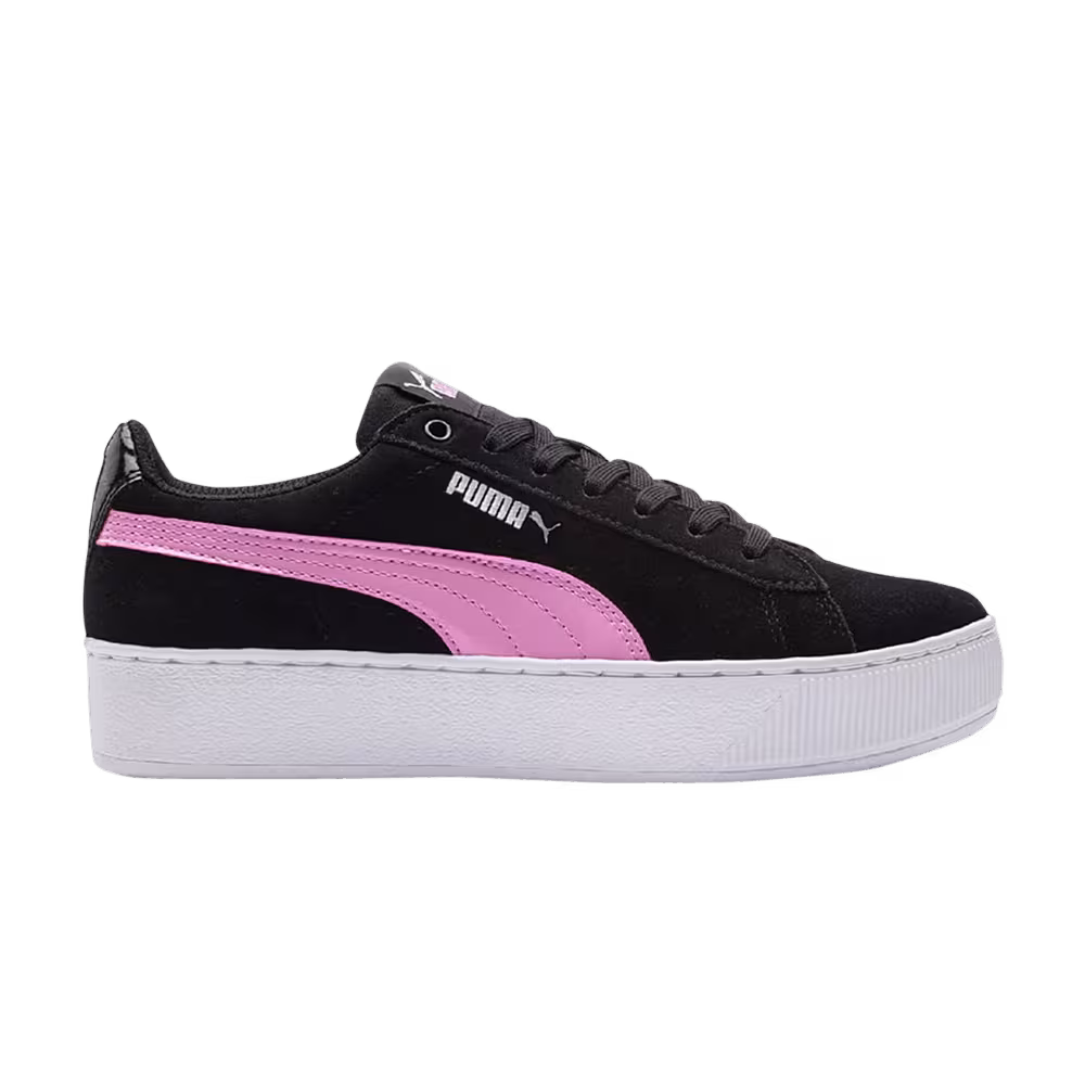 Puma Vikky Platform Jr Black Orchid