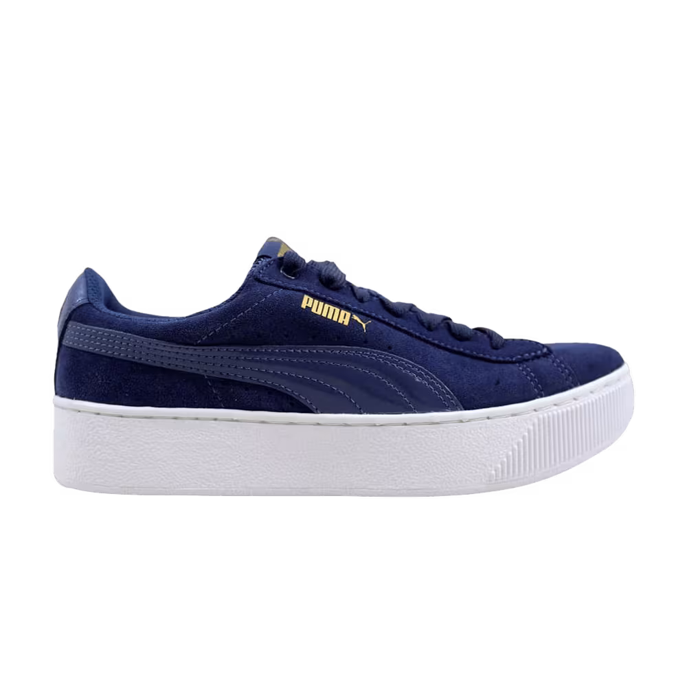 Puma Women's Vikky Platform Blue Indigo